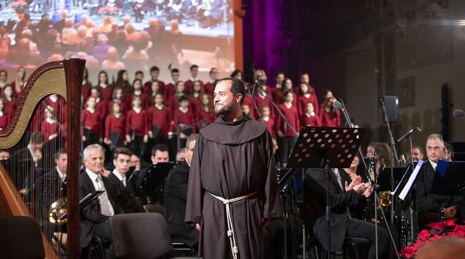 Concerto di Natale chiesa di San Francesco filarmonica Luporini San Gennaro 2019