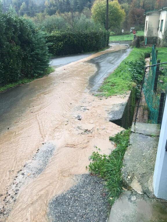 Maltempo a Borgo a Mozzano