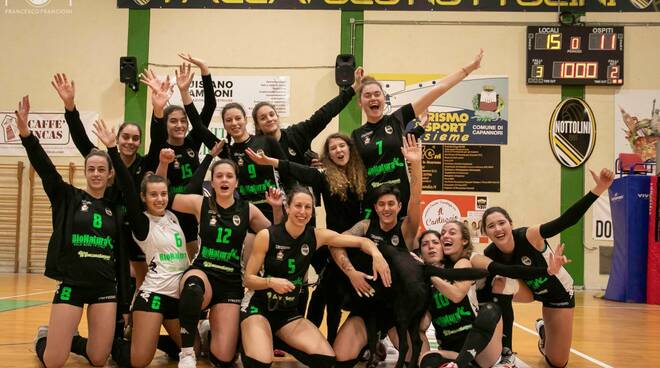 Nottolini Castelfranco B1 femminile 21 dicembre 2019