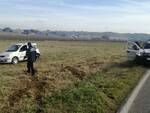 auto nel campo a marti incidente