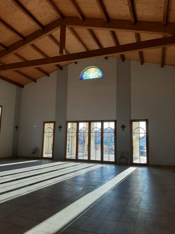 presentazione della nuova chiesa di Ponticelli nel comune di Santa Maria a Monte