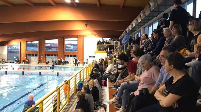 campionati regionali di nuoto paralimpico piscina Fucecchio Santa Croce