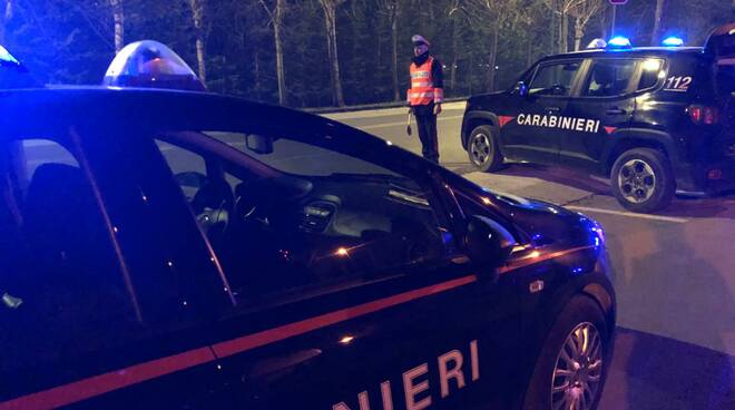 carabinieri controlli notte