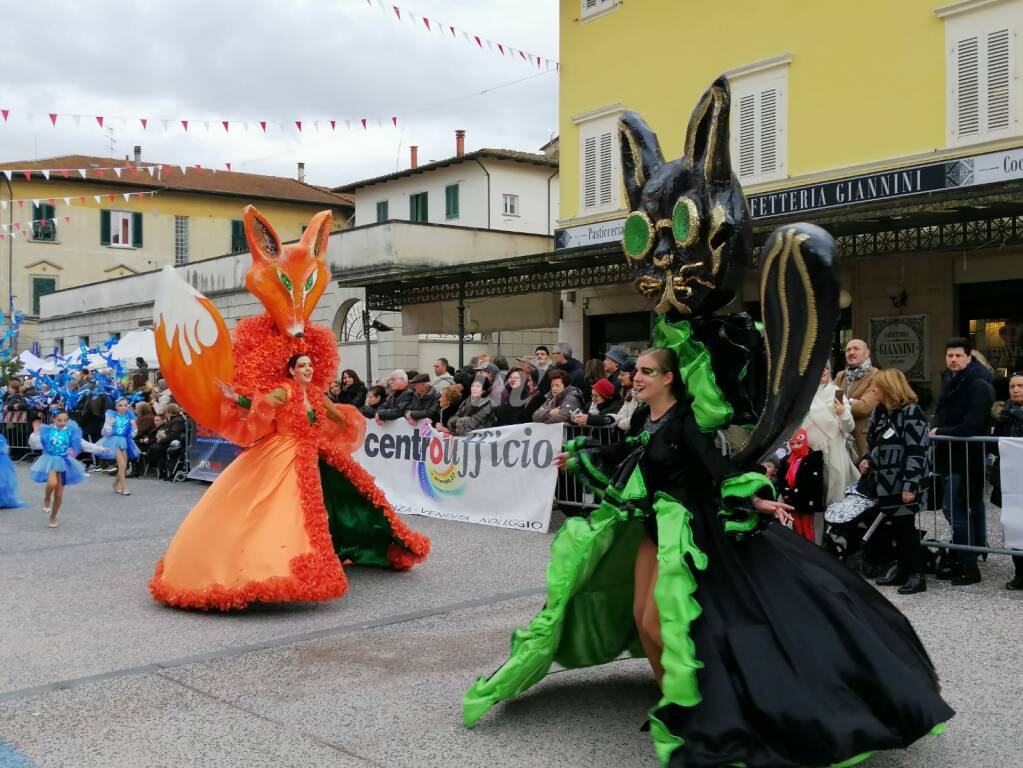 Carnevale santacrocese prima uscita 2020, gruppo Gli Spensierati