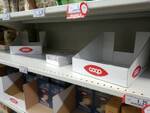 supermercato svuotato a san miniato per coronavirus