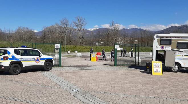 sanificazione ambulanze tensostrutture ospedale Castelnuovo