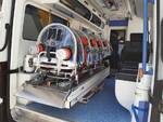 ambulanza misericordia covid 19 san miniato inaugurazione vescovo in piazza duomo