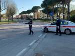 controllo polizia municipale santa croce sull'arno coronavirus