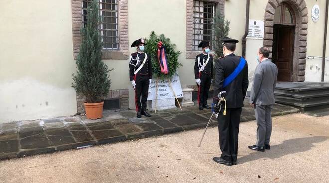 Arma Carabinieri prefetto Blasi Esposito celebrazioni