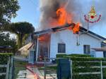 incendio ristorante Fiaschetto Torre del Lago