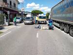 incidente via Bientina Altopascio polizia municipale