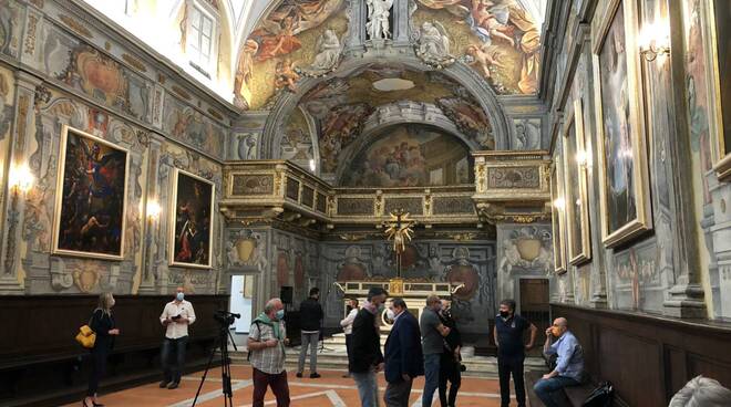 oratorio angeli custodi restauro Lucca