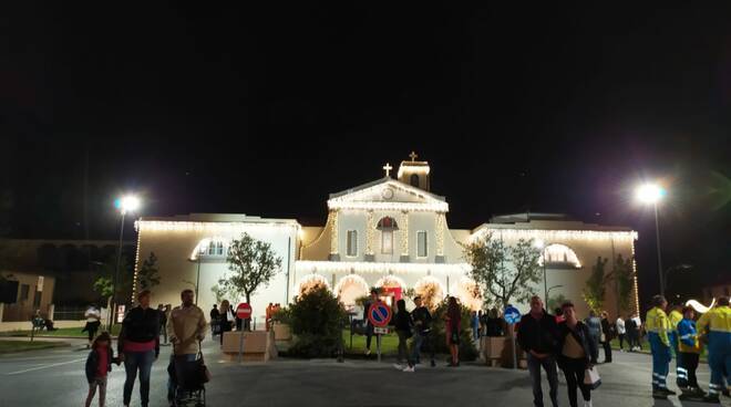 fuochi d'artificio 8 settembre santuario san romano