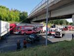 Incidente in Fipili tra camion e auto tra Pontedera e Ponsacco del 24 luglio 2020