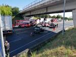 Incidente in Fipili tra camion e auto tra Pontedera e Ponsacco del 24 luglio 2020