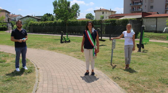 palestra a cielo aperto Altopascio piazza Caduti della Polizia di Stato