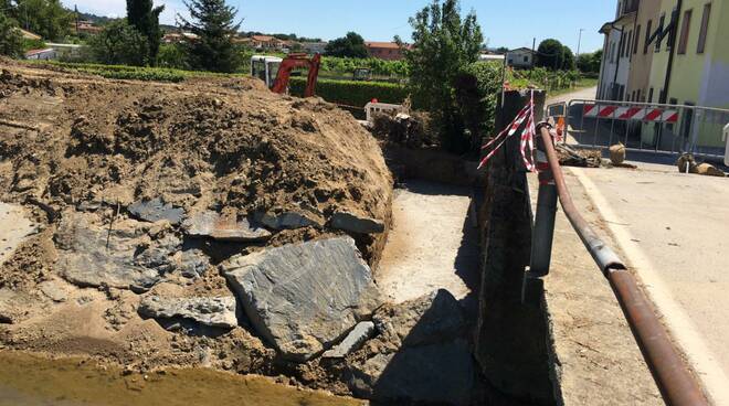 Porcari danni maltempo giugno nubifragio bomba d'acqua