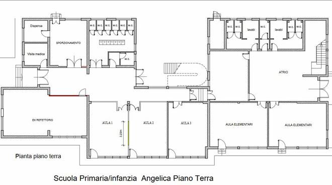 Planimetrie scuole montopoli in valdarno