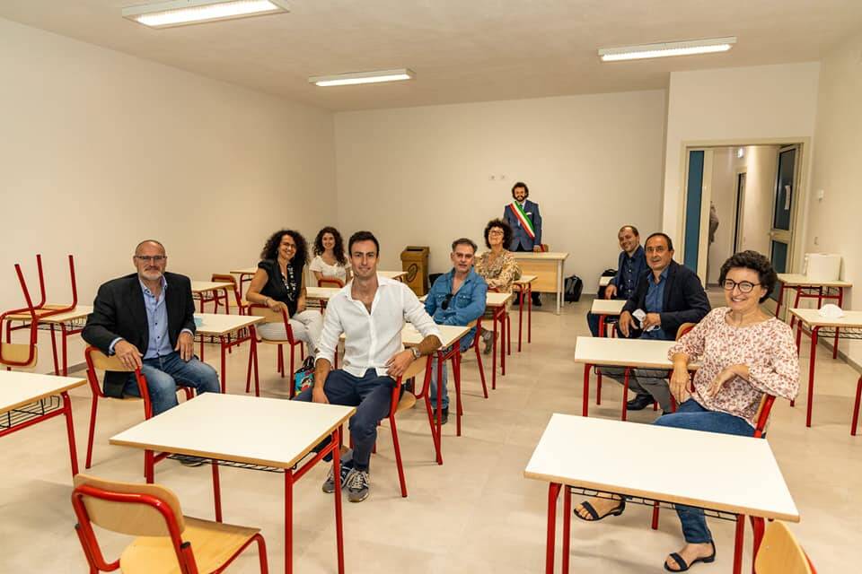 Inaugurazione nuova scuola elementare a Borgo a Mozzano 