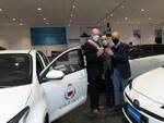 Consegna nuova Yaris Hybrid Comune di Lucca