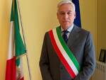 Giorgio Del Ghingaro con fascia da sindaco