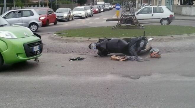 incidente via tosco romagnola cascina