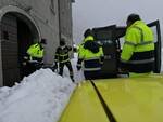 Neve Garfagnana lavoro volontari 