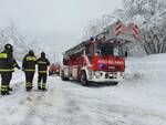 neve interventi vigili del fuoco