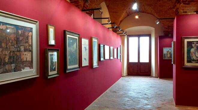 Sala Peregrinatio Altopascio mostra Fondazione Centoni