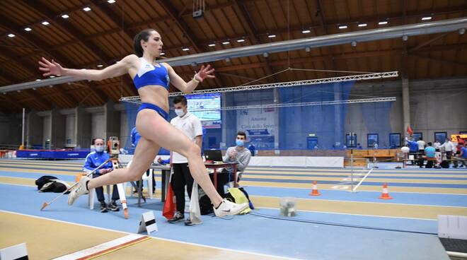 Elisa Naldi salto in lungo Virtus Lucca