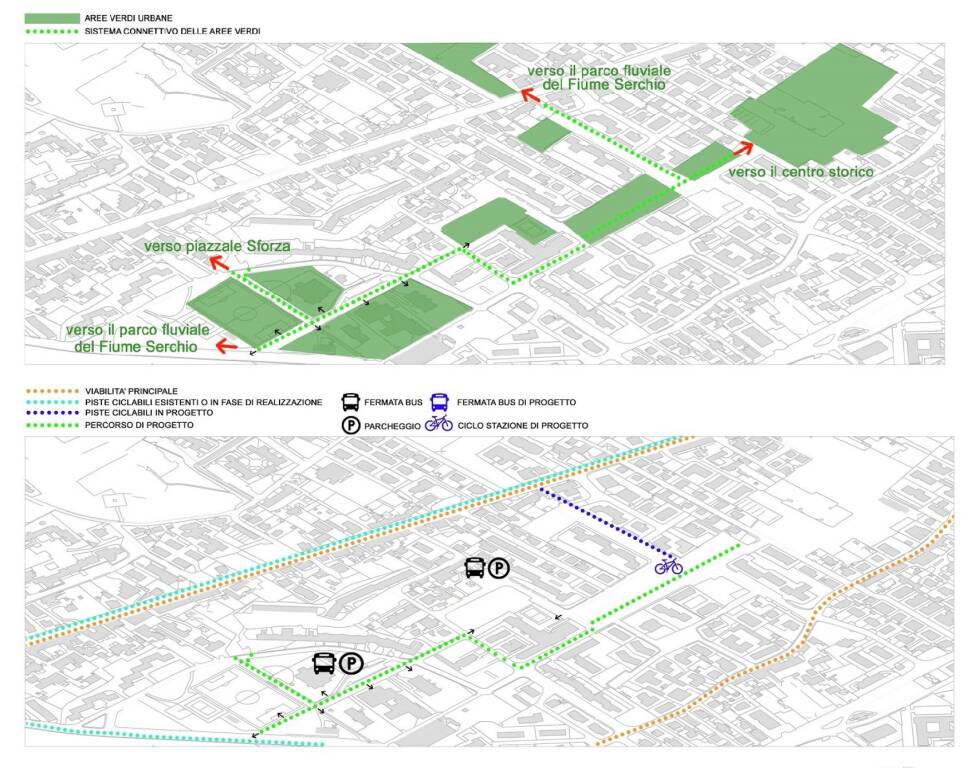 Interventi mobilità dolce Sant'Anna