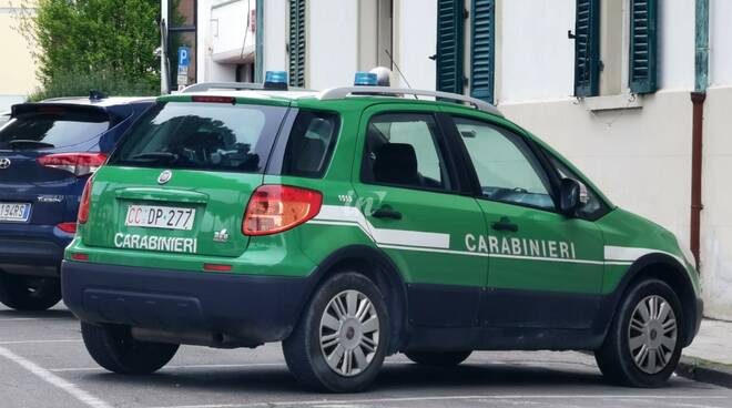 Carabinieri in comune a Santa Croce 15 04 2021