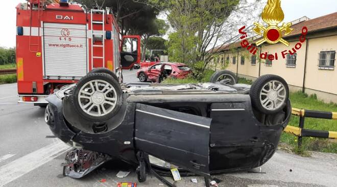 Incidente aurelia pisa 