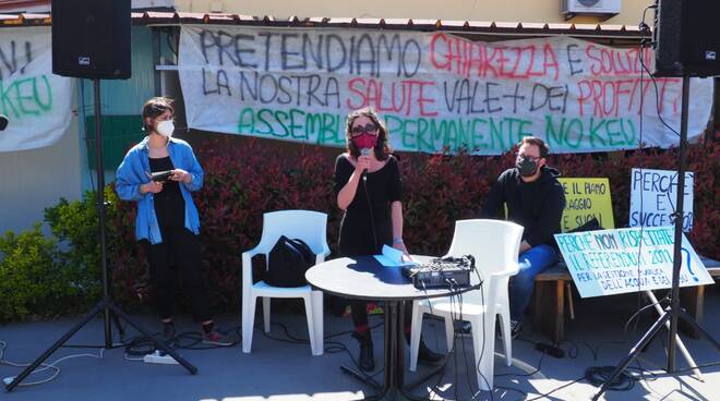 manifestazione No Keu inchiesta Dda piazza Empoli