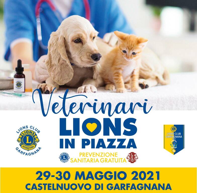 Veterinari in piazza a Castelnuovo Lions