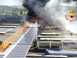 incendio centro commerciale a ponte a Greve