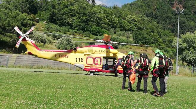 monte Nona monte Procinto elisoccorso