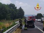 auto a fuoco sulla firenze mare