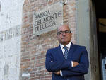 Carlo Lazzarini presidente Banca del Monte di Lucca