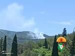 fiamme colline Porto Santo Stefano