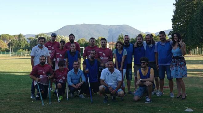 partita di calcio amputati 