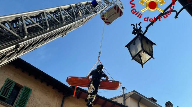 persona caduta in casa a Arezzo