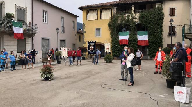 piazza delle Botteghe Piano di Coreglia inaugurazione