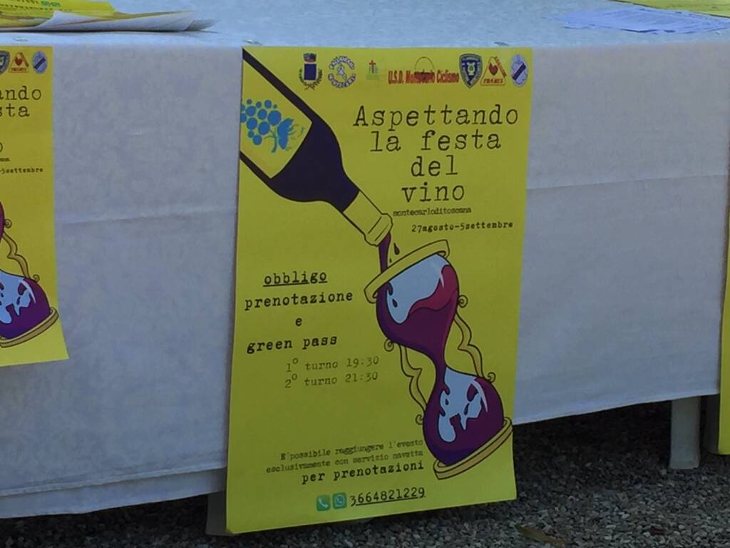 Festa del vino Montecarlo 2021