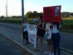 manifestazione ambientalisti sagra coniglio fritto La Serra San Miniato