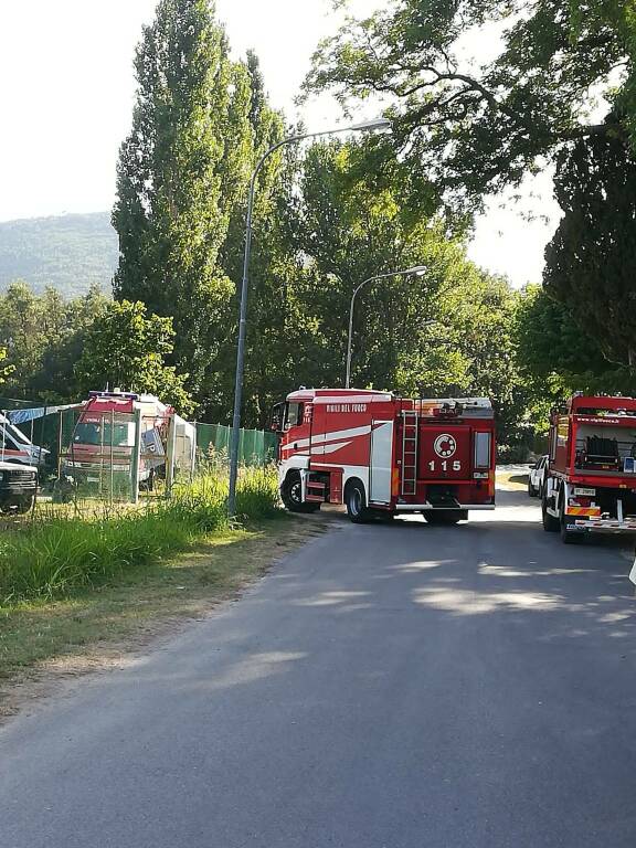 Maxi rogo a Vicopisano, avanti le operazioni di bonifica