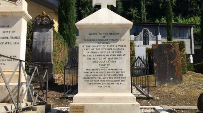 cimitero inglese di Bagni di Lucca restauri dei monumenti