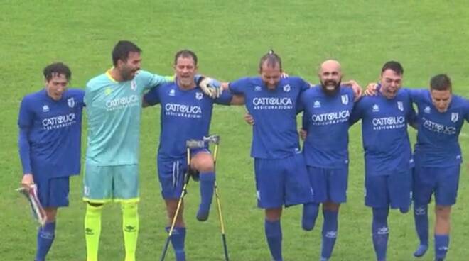 David Bonaventuri nazionale italiana calcio amputati diretta Eaff