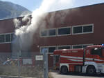 incendio magazzino kedrion mologno