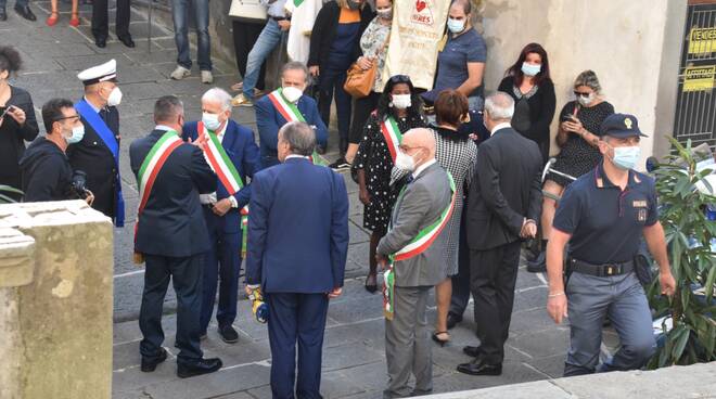 polizia a coreglia per la festa di San Michele